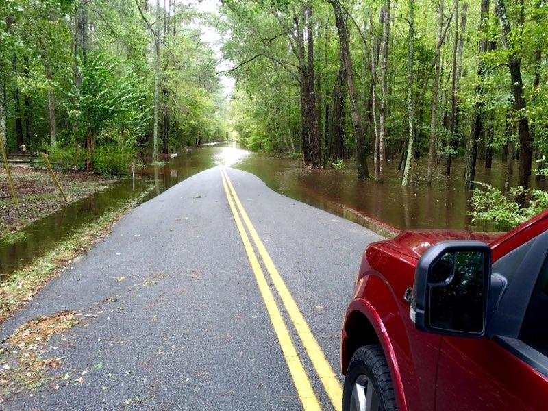 Flooding on Manning Road